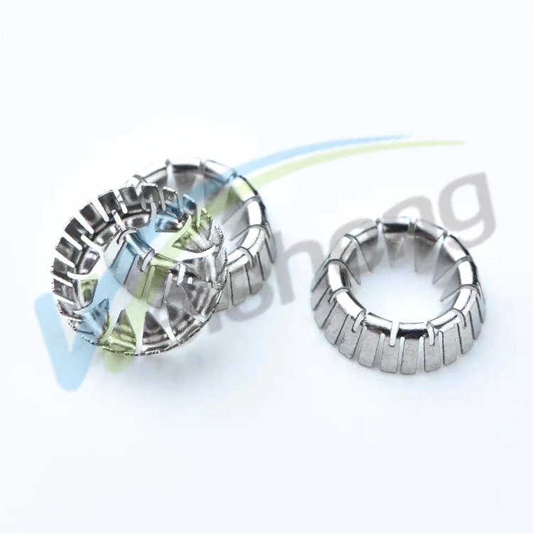 WS-SEALS  Stainless Steel 301 Meander Spring V Spring