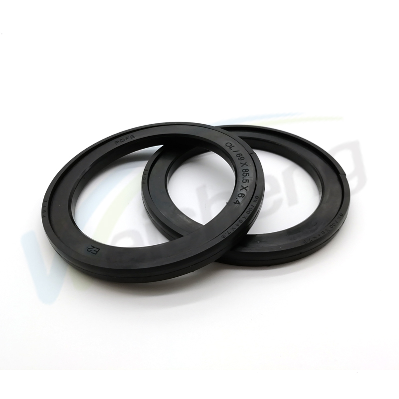 WS-SEALS High Pressure Compact Seal Hydraulic OK Piston Durable Rubber PTFE NBR Material